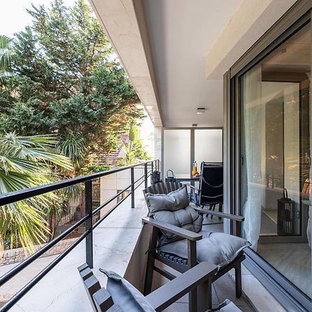 Studio Centre Terrasse Climatisation 50M Plage マントン エクステリア 写真