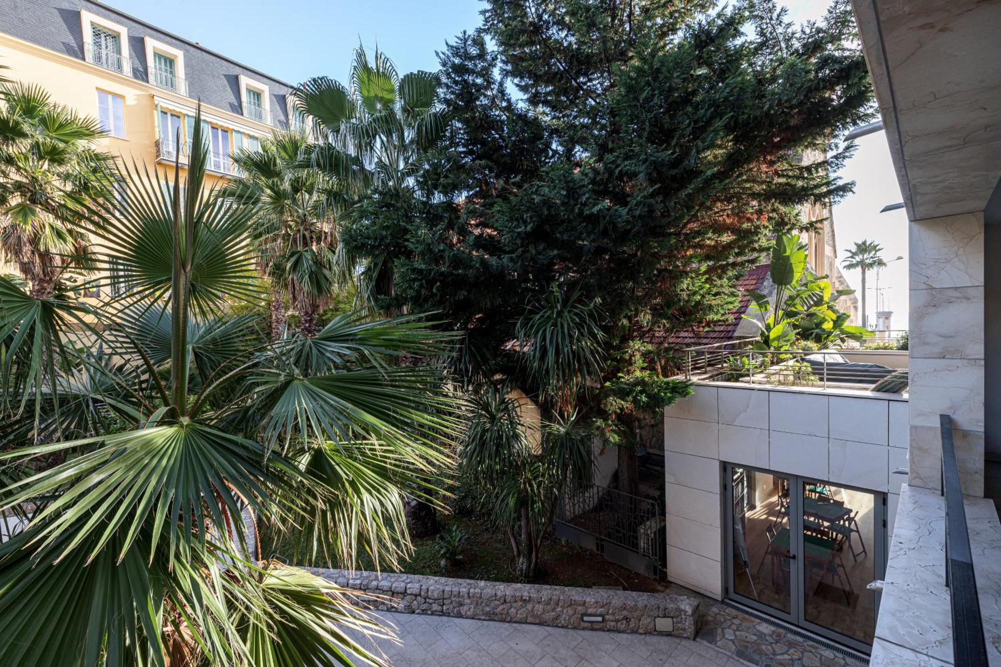 Studio Centre Terrasse Climatisation 50M Plage マントン エクステリア 写真